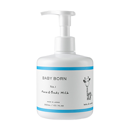 U【定期便】BABY BORN Face & Body Milk(3個セット)【トート付】 商品画像