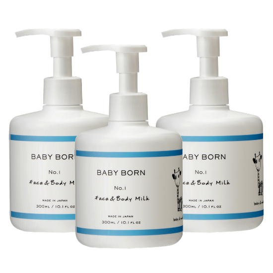 BABY BORN Face&Body Milk 3個セット 商品画像